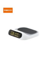 ⁦شاحن موبايل مع شاشة ساعة رقمية بقوة 15 واط⁩ - الصورة ⁦2⁩