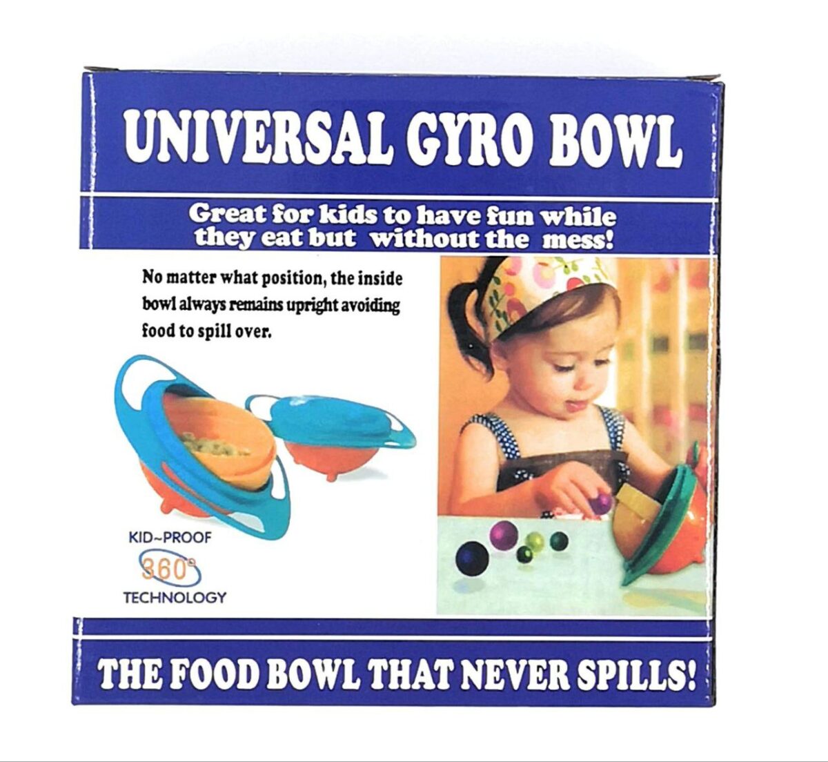 ⁦طبق للأطفال مانع للانسكاب يدور 360 درجة⁩ - الصورة ⁦6⁩