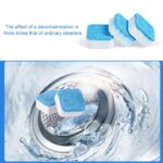 ⁦طقم اقراص منظف + فرشة غسالة أوتوماتيك لإزالة الرواسب والصدأ وتنظيف الصرف⁩ - الصورة ⁦2⁩