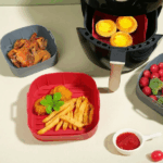 قالب سيليكون لتسخين الطعام داخل ا الايرفراير قابل لاعادة الاستخدام