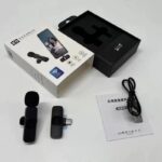 ⁦K9 ميكروفون  لاسلكي مانع للضوضاء لتصوير الفيديوهات والبث المباشر - تايب سي⁩ - الصورة ⁦3⁩