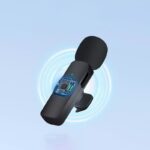 ⁦K9 ميكروفون  لاسلكي مانع للضوضاء لتصوير الفيديوهات والبث المباشر - تايب سي⁩ - الصورة ⁦4⁩