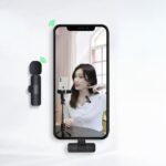 ⁦K9 ميكروفون  لاسلكي مانع للضوضاء لتصوير الفيديوهات والبث المباشر - تايب سي⁩ - الصورة ⁦6⁩