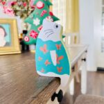 ⁦اسفنجة للمطبخ على شكل قطة لتنظيف الأطباق بسهولة⁩ - الصورة ⁦5⁩