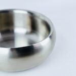 ⁦بولة استانلس استيل عميقة للسلطة - مقاس 28 سم⁩ - الصورة ⁦2⁩