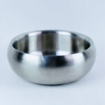 بولة استانلس استيل عميقة للسلطة - مقاس 28 سم