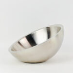 بولة استانلس استيل للحلوي والفواكه - مقاس 23 سم