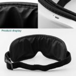 ⁦جهاز مساج العين مع ضغط حراري واهتزاز و بلوتوث قابل لاعادة الشحن بيو اس بي⁩ - الصورة ⁦3⁩