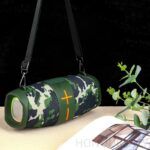 ⁦سبيكر لاسلكي مكبر للصوت مع إضاءة أر جي بي قابل لإعادة الشحن⁩ - الصورة ⁦3⁩