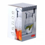 ⁦شفشق زجاج  لتقديم المشروبات والعصائر بيد لسهولة الحمل⁩ - الصورة ⁦4⁩