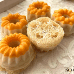 صابونة الدونات بالليفة لتقشير الجسم - 110 جرام