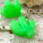 صابونة الصبار بجل الصبار وزيت شجرة الشاي للبشرة - 80 جرام