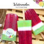 صابونة ايس كريم برائحة البطيخ – 90 جرام