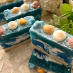 صابونة جليسرين طبيعي مكونة من جوزالهند وزيت الجوجوبا وفيتامين هـ