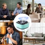 ⁦طفاية سجائر الكترونيه بدون دخان لتنقية الهواء للمنزل والمكتب والسيارة تعمل ببطاريات⁩ - الصورة ⁦7⁩