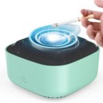 طفاية سجائر الكترونيه بدون دخان لتنقية الهواء للمنزل والمكتب والسيارة تعمل ببطاريات