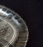 ⁦طقم تسالي مكون من قطعتين من الزجاج الشفاف لتقديم المكسرات والكاندي⁩ - الصورة ⁦5⁩