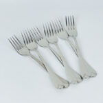 ⁦طقم شوك استانليس ستيل 12 قطعة باللون الفضي⁩ - الصورة ⁦4⁩