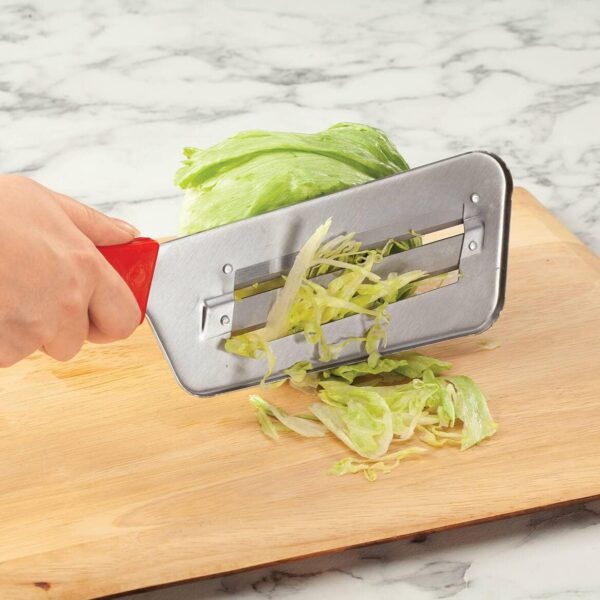 قطاعة ومبشرة مزدوجة لتقطيع الخضروات بيد لسهولة