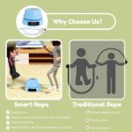 ⁦لعبة نط الحبل بعداد رقمي وبطارية قابلة لإعادة الشحن⁩ - الصورة ⁦8⁩