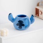 ⁦مج سيراميك بتصميم ستيتش ثري دي للشاي والنسكافيه والمشروبات الساخنة⁩ - الصورة ⁦3⁩