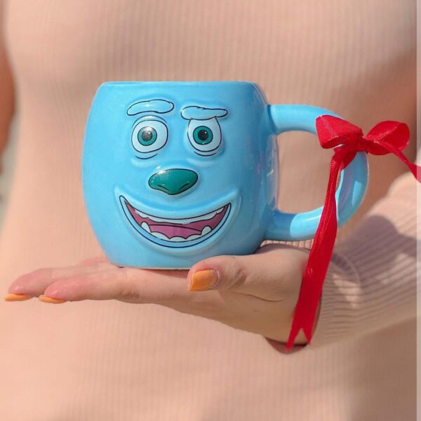 مج شلبي سيراميك بتصميم ثري دي للمشروبات الساخنة