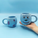 ⁦مج شلبي سيراميك بتصميم ثري دي للمشروبات الساخنة⁩ - الصورة ⁦2⁩