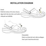 ⁦مجموعة إكسسوارات للتركيب علي الكروكس –  12 قطعة⁩ - الصورة ⁦3⁩