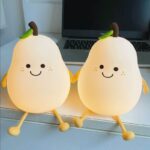 ⁦وناسة تاتش شكل كمثرى من السيليكون ب 7 إضاءات مختلفة⁩ - الصورة ⁦5⁩