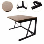 ⁦استاند طابعة خشبي لسطح المكتب لتوفير المساحة⁩ - الصورة ⁦5⁩