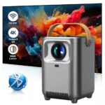 بروجيكتور محمول بدقة فور كي يدعم الواي فاي والبلوتوث