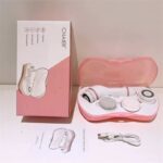 ⁦جهاز تنظيف وتقشير الوجه ب4 رؤوس مختلفة قابلة للتبديل بيو إس بي للشحن⁩ - الصورة ⁦8⁩