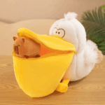 ⁦دبدوب بتصميم بجعة ذات الفم الكبير _ مقاس  50 سم⁩ - الصورة ⁦4⁩