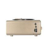 ⁦راديو بتصميم جرامافون كلاسيكي قابل للشحن بيو إس بي⁩ - الصورة ⁦6⁩