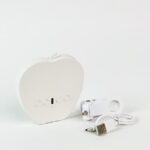 ⁦رينج لايت بتصميم تفاحة ب 3 اضاءات مع مشبك للتعليق بيو اس بي للشحن⁩ - الصورة ⁦5⁩