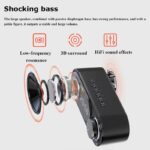 ⁦سبيكر لاسلكي بلوتوث مع ساعة رقمية ومنبه⁩ - الصورة ⁦3⁩