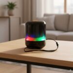 سبيكر ميني مكبر للصوت بألوان ار جي بي