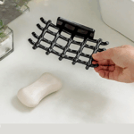 ⁦صبانة بتصميم شبكة بفتحات واسعة للتعليق في الحمام⁩ - الصورة ⁦3⁩