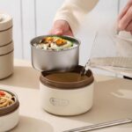 ⁦طقم لانش بوكس  4 علب بغطاء محكم الغلق مع شنطة حرارية لحفظ الطعام⁩ - الصورة ⁦4⁩