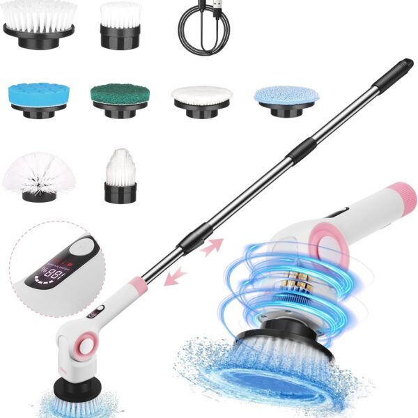 فرشاة كهربائية دوارة للتنظيف 11 * 1 متعددة الاستخدامات بقدرة 25 وات