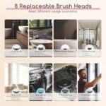 ⁦فرشاة كهربائية دوارة للتنظيف 11 * 1 متعددة الاستخدامات بقدرة 25 وات⁩ - الصورة ⁦3⁩