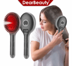 فرشة تدليك فروة الرأس الكهربائية مع ضوء أحمر