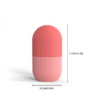 ⁦قالب ثلج سيليكون بشكل بيضاوي لتدليك البشرة قابل لإعادة الاستخدام⁩ - الصورة ⁦4⁩