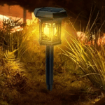 ⁦كشاف أرضي لإضاءة الحدائق والممرات يعمل بالطاقة الشمسية قطعتين⁩ - الصورة ⁦2⁩