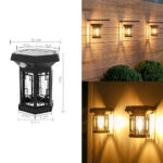 ⁦كشاف أرضي لإضاءة الحدائق والممرات يعمل بالطاقة الشمسية قطعتين⁩ - الصورة ⁦3⁩