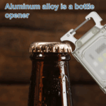 ⁦كشاف جيب ميني مغناطيسي مع فتاحة ب 6 الوان اضاءة مختلفة⁩ - الصورة ⁦5⁩