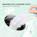 ⁦مج حراري استانليس ستيل 460 ملي بشاشة تاتش لعرض درجة الحرارة وغطاء محكم الغلق للخروج والرحلات⁩ - الصورة ⁦4⁩