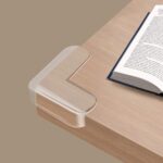 ⁦مجموعة حامي زوايا سيليكون شفاف للأطفال لتجنب الإصابات ٤ قطع⁩ - الصورة ⁦2⁩