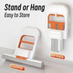 ⁦مساحة ميني محمولة لتنظيف المكتب والزجاج والمساحات الصغيرة⁩ - الصورة ⁦8⁩