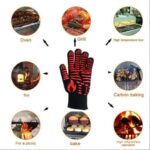 ⁦يد جوانتي عازل للحرارة للفرن والطبخ والشوي⁩ - الصورة ⁦4⁩